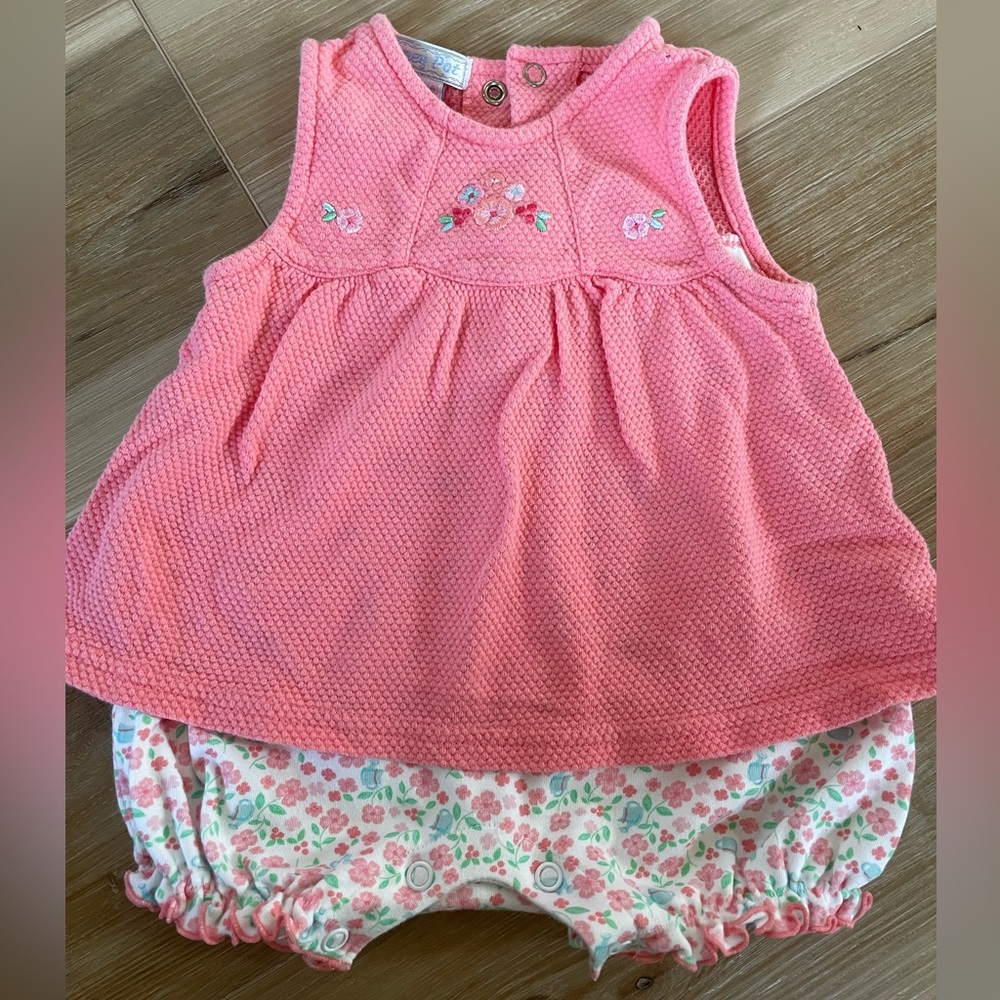 Vintage Honey Pot baby romper